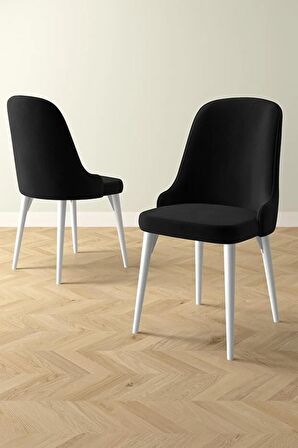 İkon Beyaz 80x132 Açılabilir Mdf Yemek Odası Takımı 4 Adet Sandalye