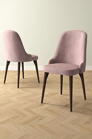 İkon Barok Desen 80x132 Açılabilir Mdf Yemek Odası Takımı 6 Adet Sandalye
