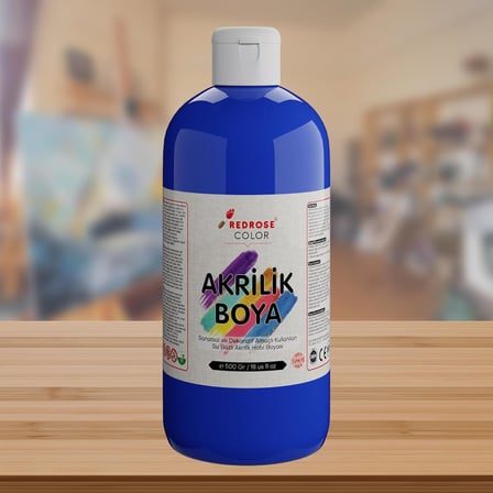 Mavi Akrilik Boya 500gr