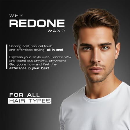 Redone Matte Look Wax Black 100 ML