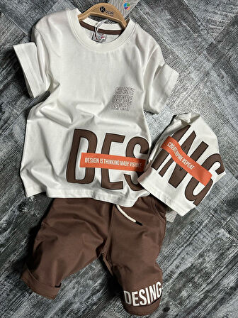 Design Çift Baskı Garson 2li Takım