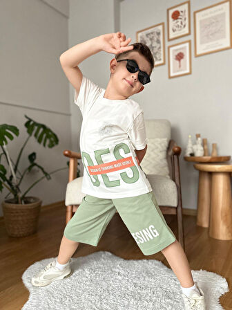 Design Çift Baskı Garson 2li Takım