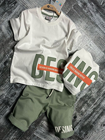 Design Çift Baskı Garson 2li Takım