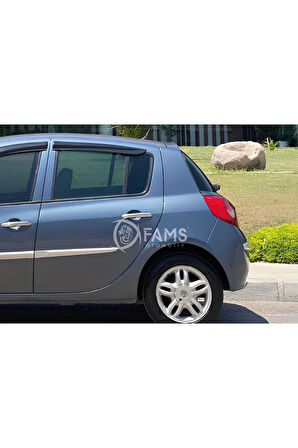 Renault Clio 3 Hb Krom Kapı Kolu 4 Kapı 2005-2012 Paslanmaz Çelik