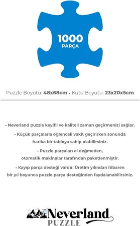 1000 PARÇA PUZZLE - WORLD MAP-II (DÜNYA HARİTASI-II)