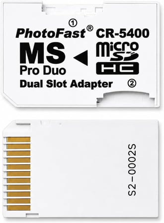 Micro Sd Memory Stick Pro Duo Çevirici Dönüştürücü Hafıza Kartı Adaptörü