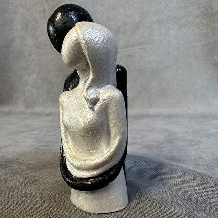 Uretti - Hülya 6683 El Yapımı Dekoratif Sarılmış Çift Biblo