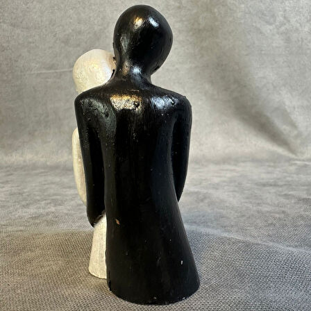 Uretti - Hülya 6683 El Yapımı Dekoratif Sarılmış Çift Biblo