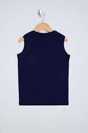 Lacıvert Erkek Çocuk T-Shirt