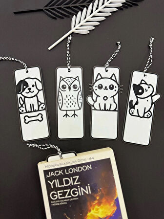 Sevimli Hayvan Figürlü 5’li Kitap Ayracı Seti –Çocuklara Kitap Alışkanlığı Kazandıran Tasarım