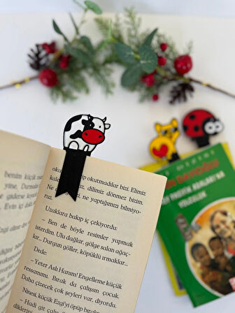  Sevimli Hayvan Figürlü 3’lü Kitap Ayracı – Çocuklara Kitap Alışkanlığı Kazandırmaya Yardımcı