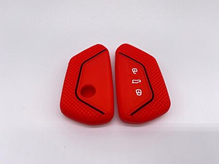 Yeni Seat Leon 2021 Sonrası Silikon Anahtar Kılıfı, Anahtar Kabı