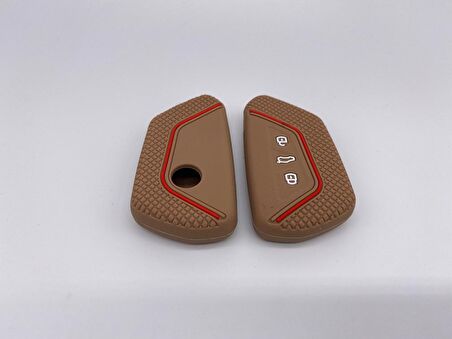 Yeni Seat Leon 2021 Sonrası Silikon Anahtar Kılıfı, Anahtar Kabı