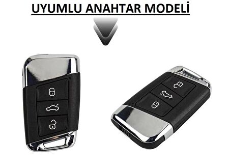 Volkswagen Passat B8 Silikon Anahtar Kılıf. Anahtar Kabı