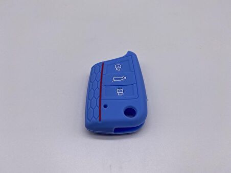 Volkswagen Golf 7 Silikon Anahtar Kabı, Sustalı Anahtar Kılıfı