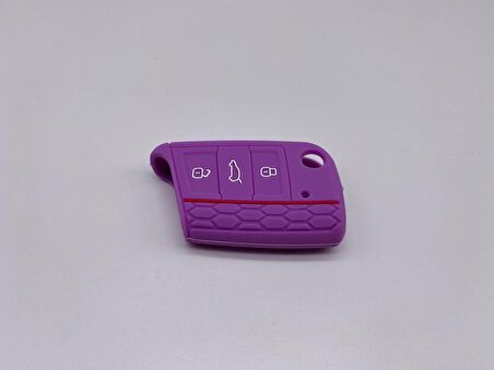 Seat Ateca Silikon Anahtar Kabı, Sustalı Anahtar Kılıfı