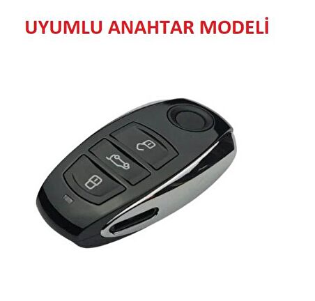 Volkswagen Touareg Silikon Anahtar Kılıf. Anahtar Kabı