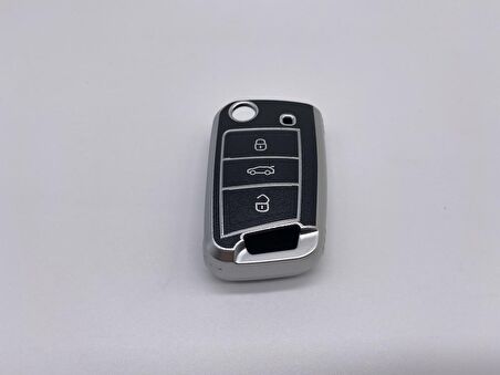Skoda Kamiq Süperlüx Anahtar Kabı, Sustalı Anahtar Kılıfı