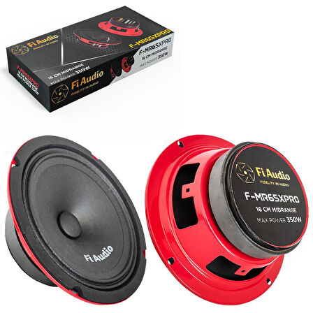 Fİ AUDIO F-MR65XPRO Oto Midrange 16cm 350 Watt 2 Adet