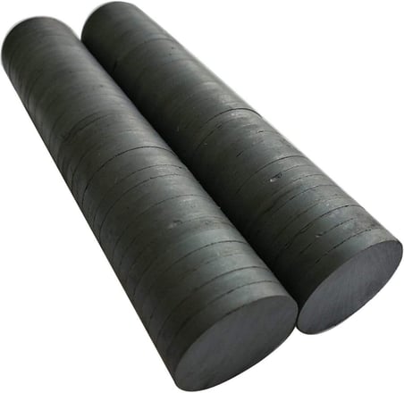 Dünya Magnet 200 Adet 20X3 Büyük Yuvarlak Ferrit Mıknatıs -Kokulu Taş-Nişan Süsleme Mıknatısı(200'Lü Paket)