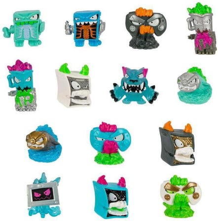Mr. Beast Lab Swarms Test Tüpü 2'li Paket, 2,54 cm Temalı Sürüler Koleksiyonluk Mr. Beast Lab La Mystery 1 İnç Figür Tekli Paket, 1 Paket