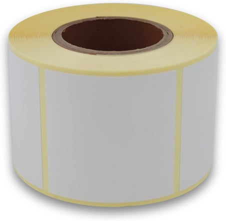 Eko Termal Etiket 50mm x 50mm Ruloda 500 Adet 40mm Kuka Çapında Direk Termal Transfer Etiketi