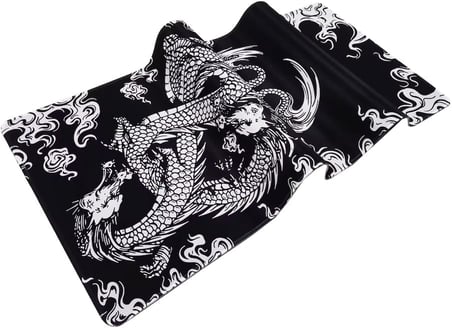 Klasse Pro - Dikişli Kenar 80x40 cm Oyuncu Gaming Mouse Pad (Dragon Knot)