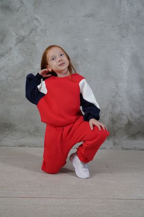 Bisiklet Yaka Unisex Takım