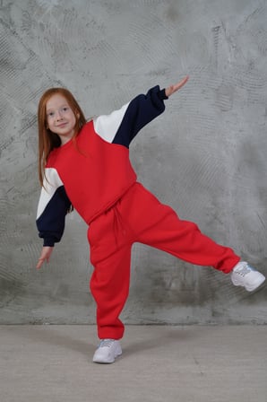 Bisiklet Yaka Unisex Takım