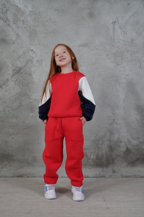 Bisiklet Yaka Unisex Takım