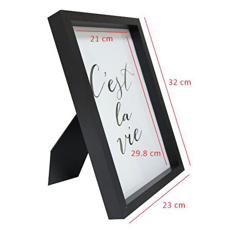 KAREN PR271 SİYAH ÇERÇEVE 21*30 CM 