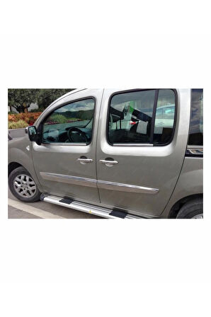 Renault Kangoo Krom Cam Çıtası 4 Prç. 2008 Üzeri P. Çelik