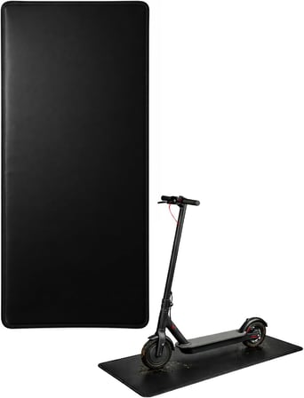 Elektrikli Scooterlar için Ev içi Park Toz Çamur Zemin Koruyucu Deri Mat 50x140 AL5508