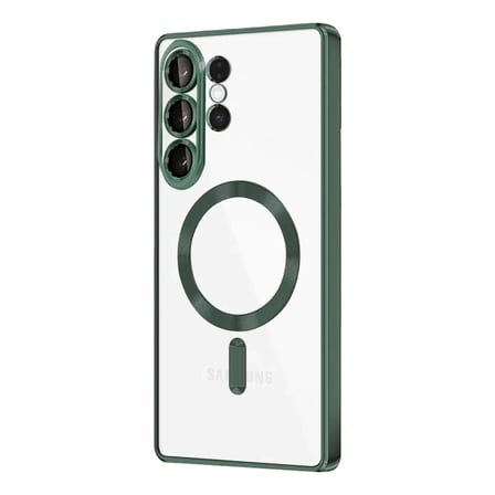Samsung Galaxy S26 Ultra Kross Magneticsafe Kapak - Koyu Yeşil