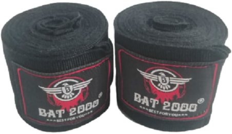 Tepito Boks Kıck Muay Thai Eldiveni Ve Bat 2000 Bandaj 2'Li Set Beyaz Altın 12 Oz