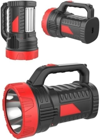 15w Led Şarjlı El Feneri 26smd Led Çift Yönlü