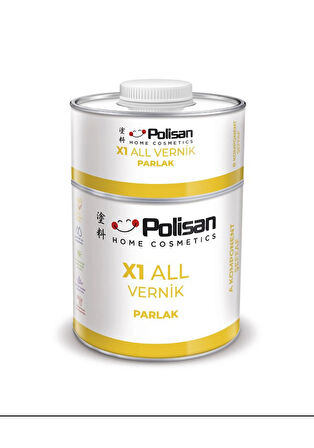 POLİSAN Yenileme Grubu X1 ALL Parlak Vernik 0,60kg