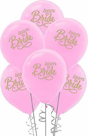 LATEKS BALON TEAM BRİDE AÇIK PEMBE 10'LU