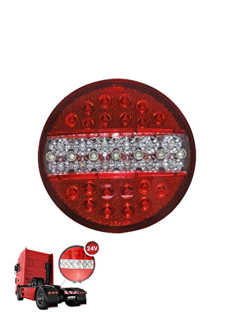 Carub Br4108630 Lamba Stop Hamburger Tip 24v Ledli