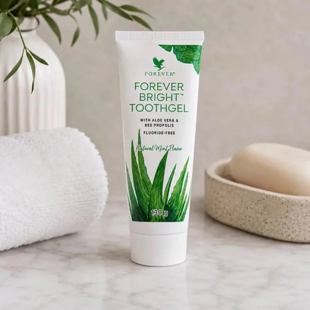 Forever Bright Toothgel Aloe Vera ve Propolis İçeren Diş Macunu (Florür İçermez) 130 g