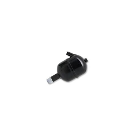 Egzoz Yağlı 1/2 Parmak Siyah 22mm