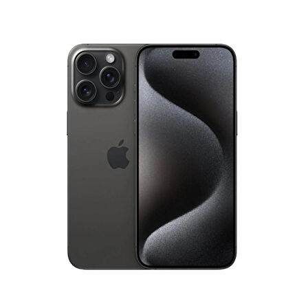 Yenilenmiş Apple iPhone 15 Pro Max 256GB Black Titanium B Kalite (12 Ay Garantili)