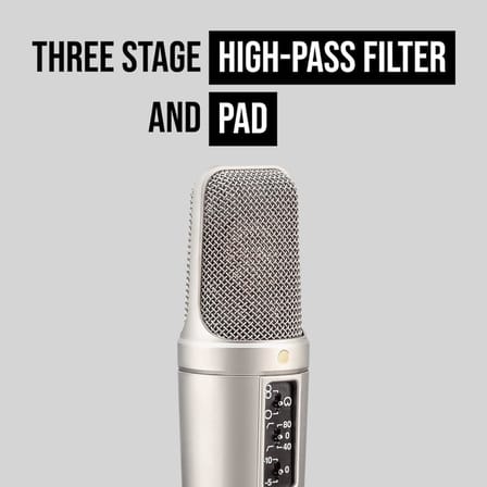 RODE NT2-A, Multi Pattern Kondenser Mikrofon