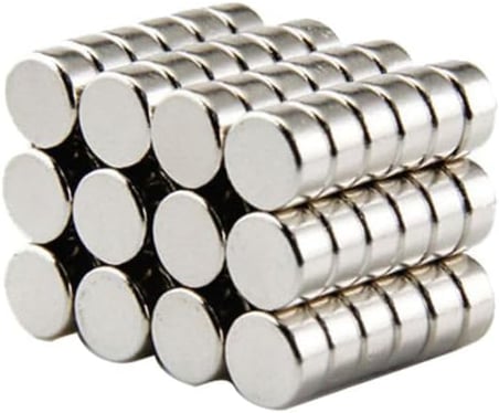 Dünya Magnet 50 Adet - Yuvarlak Neodyum Mıknatıs, 6X3 Mm, Güçlü Magnet, N35 Kalite