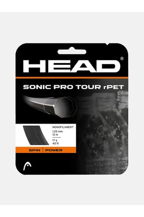 Sonic Pro Tour rPET 12m Tenis Kordajı