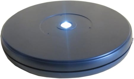 Ürün Çekimi İçin 360 Derece Elektrikli Döner Tabla Turntable SİYAH