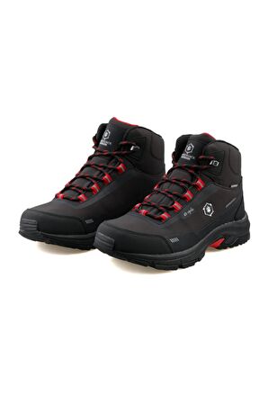Lumberjack Erkek Siyah Kırmızı ECO 3PR Su Geçirmez Outdoor Bot 
