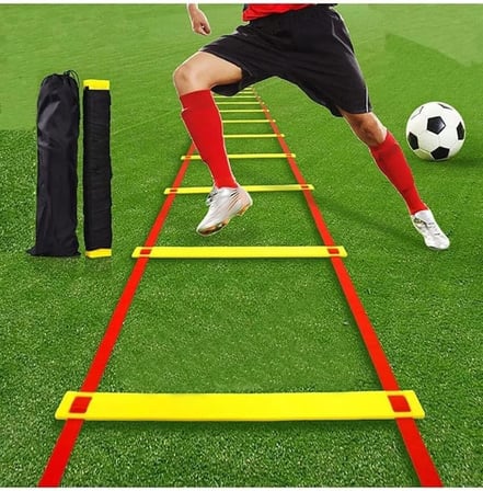 Çantalı Antrenman Merdiveni 4 Metre 10 Çubuklu Idman Merdiveni