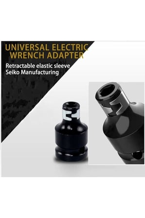 1/2 Matkap Chuck Mandrenli Adaptör Somun Sökme Makinesini Hex Bits Uç Dönüştürme Aparatı