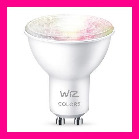 WIFI ve Bluetooth LED Ampul Kısılabilir Renkler 50W GU10, 2200-6500K, 4.9W (50W'a Eşdeğer), A +